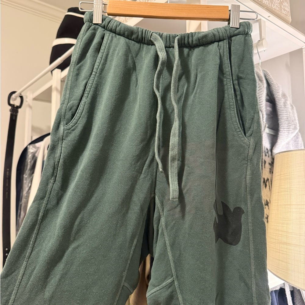 Free City Green Slouchy Sweatpants